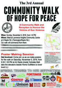 Lawrence Heights Community Walk of Hope for Peace